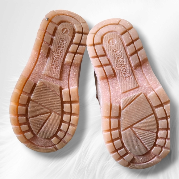 Girls Winter Boots Cat & Jack Size 7 GUC - Picture 5 of 9